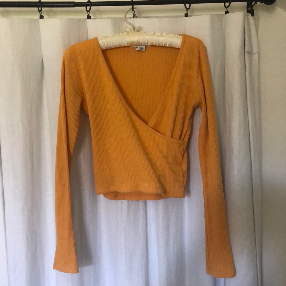 Urban outfitters cross crop top